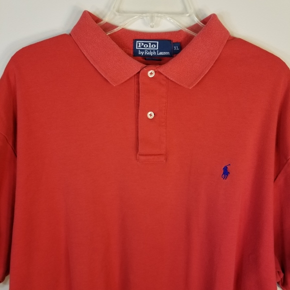 Polo Ralph Lauren Red Polo Shirt XL - Picture 1 of 16